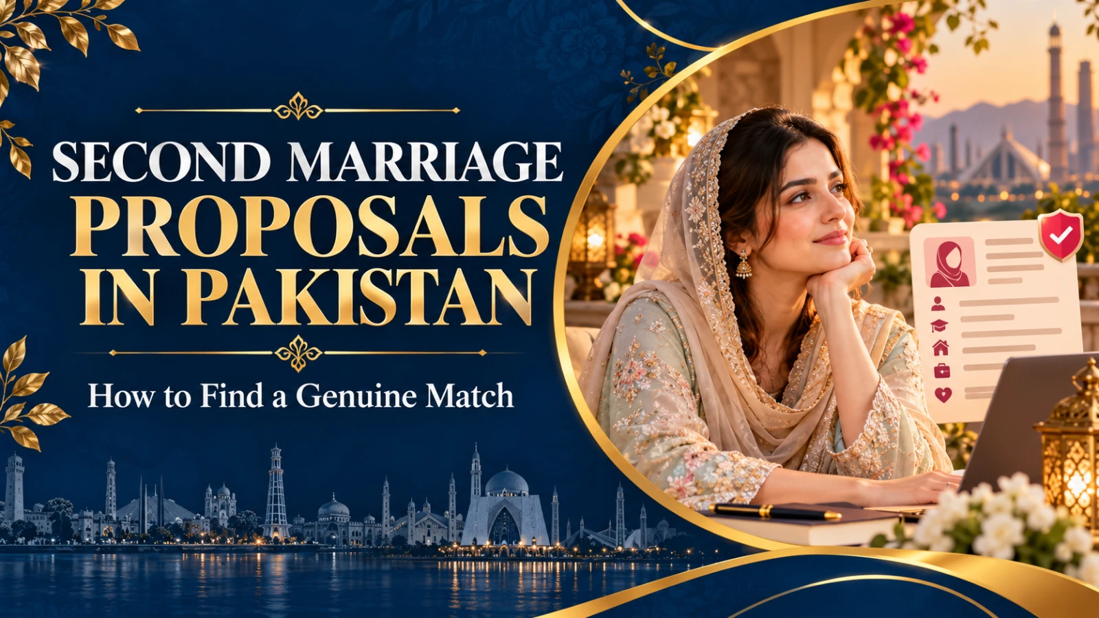 Second Marriage Proposals in Pakistan: How to Find a Genuine Match